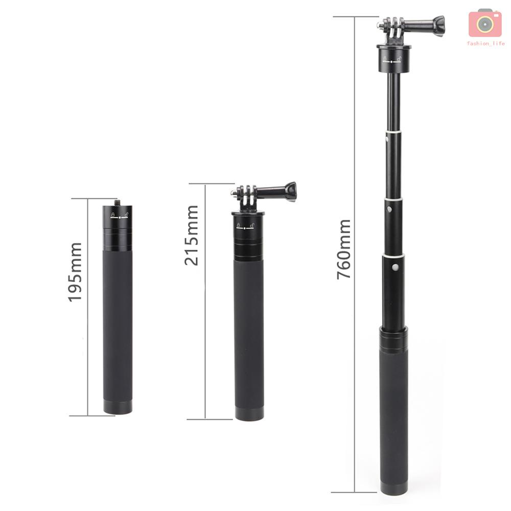 Giá Đỡ Máy Ảnh Thể Thao Bằng Hợp Kim Nhôm Max. 760mm Dài 1 / 4 Inch Kèm Ốc Vít Gắn | BigBuy360 - bigbuy360.vn