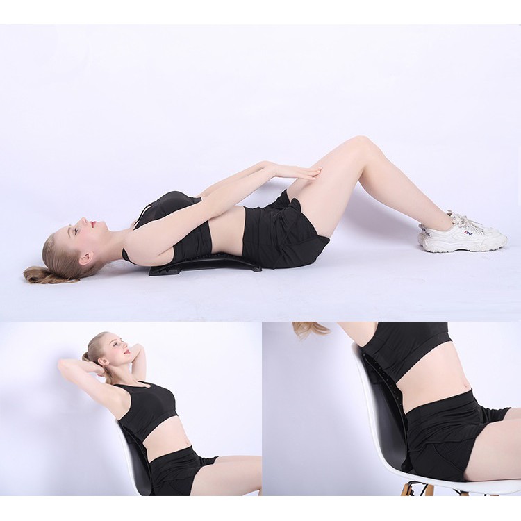 Dụng cụ YOGA uốn cong lưng chỉnh cột sống POPO giúp Massage lưng, giảm đau nhức