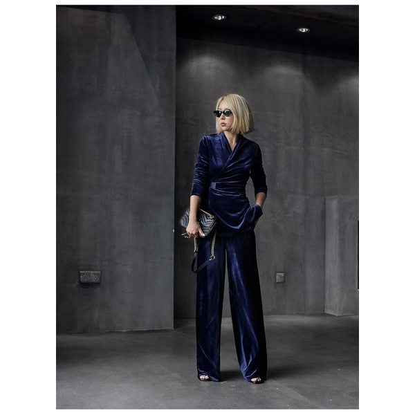 Áo Vest nữ thiết kế nhung cao cấp Gemmi fashion, AS662
