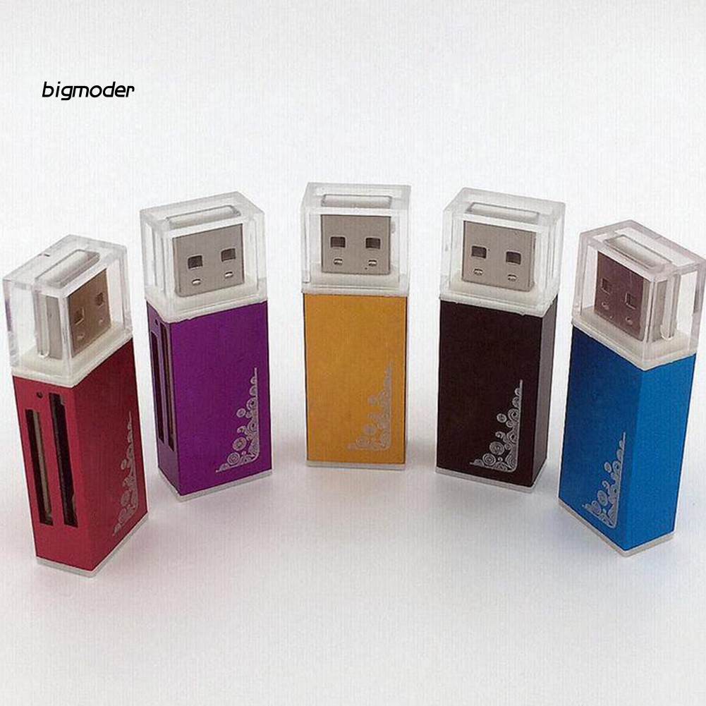 Đầu đọc thẻ nhớ Micro SD USB 2.0 cho MS PRO DUO SDHC TF/M2/MMC | BigBuy360 - bigbuy360.vn