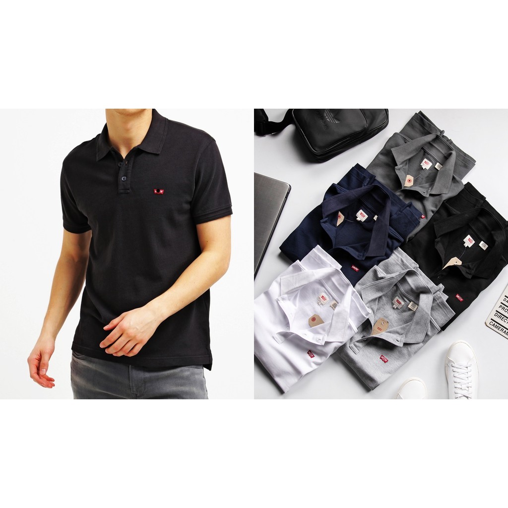 POLV  Áo Thun có cổ Polo Lệ Vi Basic siêu đẹp siêu chất  SLimFit  5 màu cơ bản siêu nét chưa từng có tại sốp luôn ạ