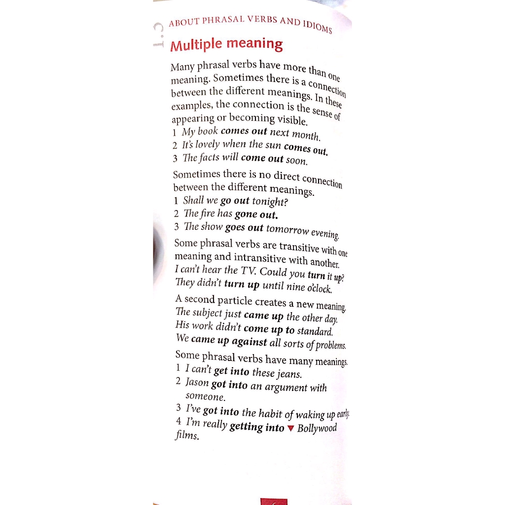Sách - Oxford Learner’s Pocket Phrasal Verbs And Idioms