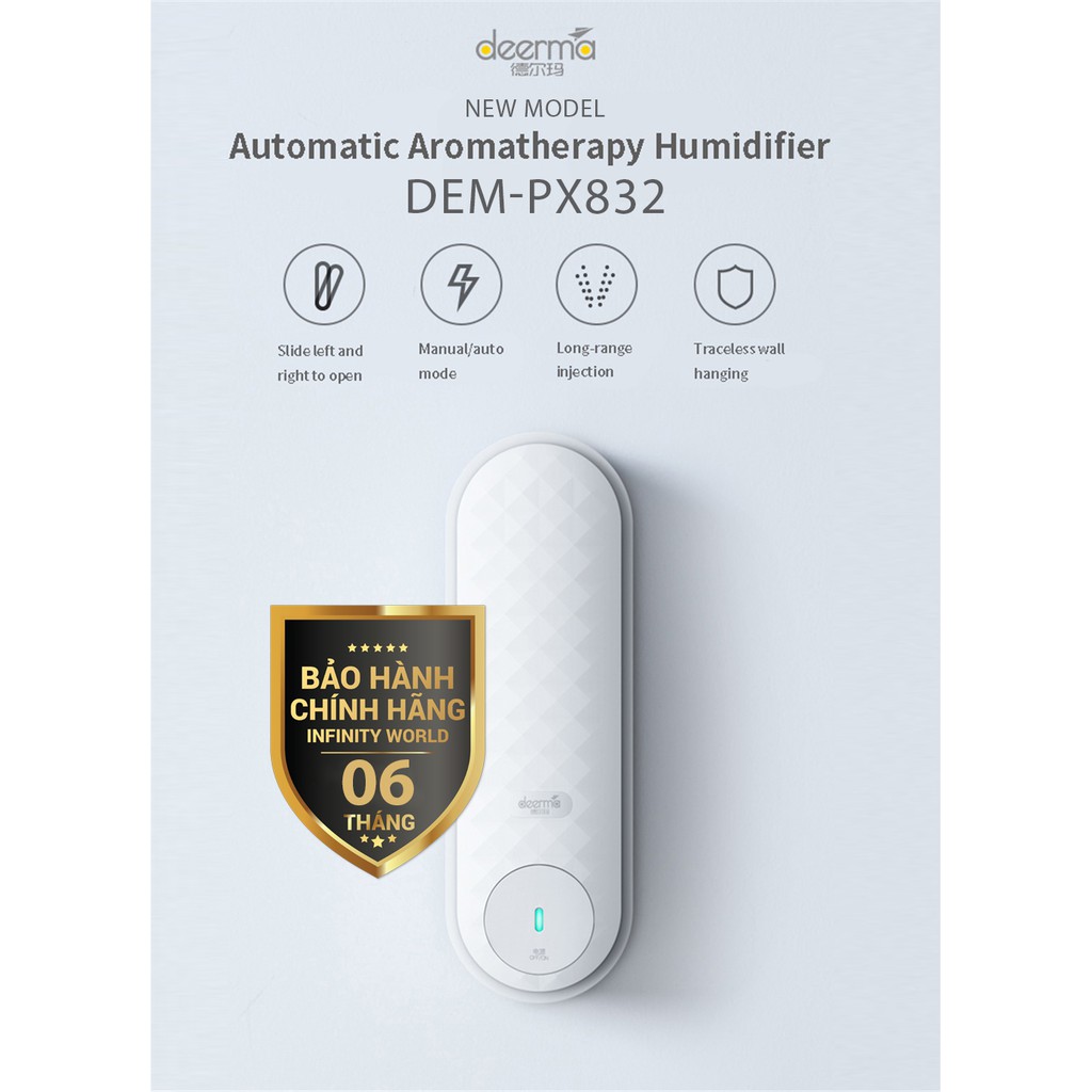 Máy phun tinh dầu tự động Deerma PX831/ PX832