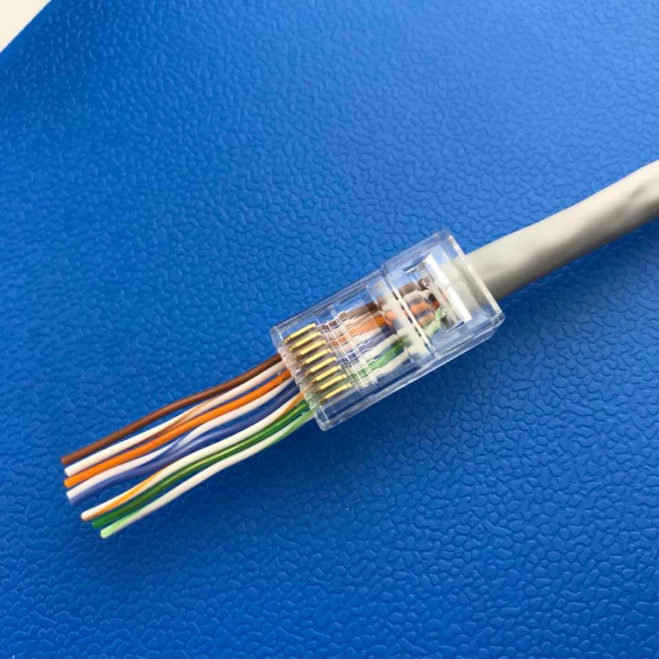 Combo Kìm bấm hạt mạng xuyên thấu+test mạng đa năng tặng kèm 100 đầu bấm xuyên thấu