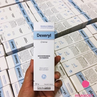 [Hàng có hoá đơn] Kem Đặc Trị Nẻ Chàm Dưỡng Da Dexeryl 50g Pháp Mẫu Mới Mua tại hiệu thuốc Pháp kèm bills KN02