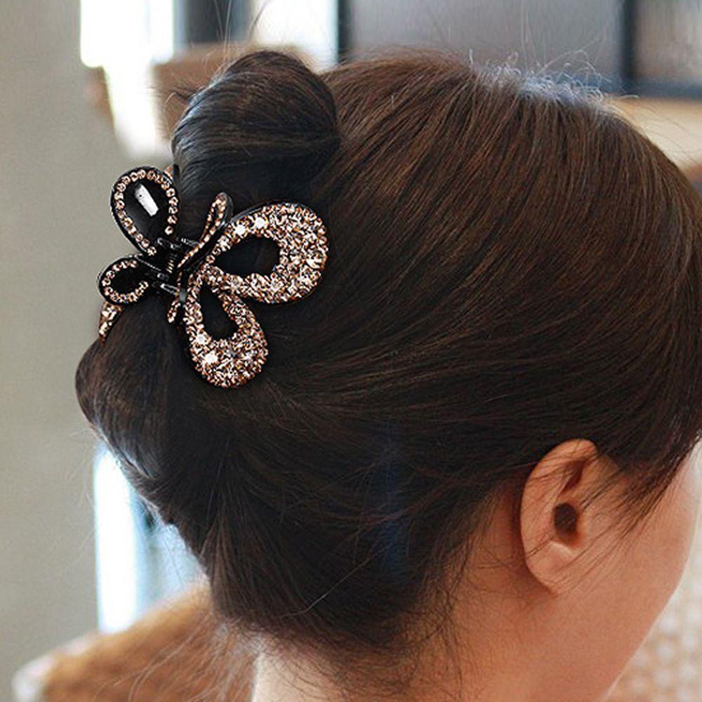 Kẹp Tóc Hoa Thời Trang Sang Trọng VANES1 Dành Cho Nữ|Kẹp Tóc Hình Nơ Dễ Thương