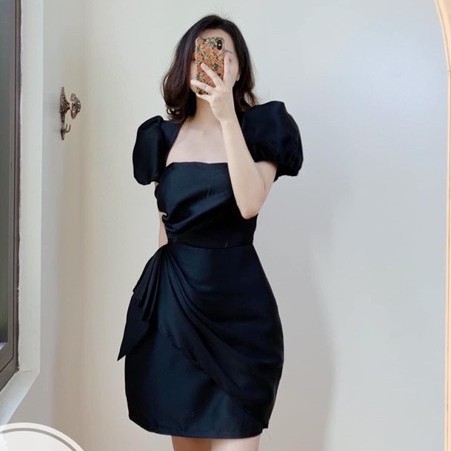 Đầm Bigsize 60-100 kg ❣️FREE SHIP❣️ Đầm tafta xoắn D571