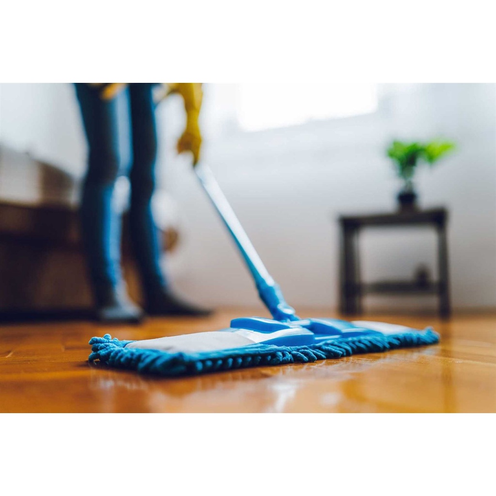 HỎA TỐC 2H - Cây lau nhà công nghiệp san hô 45cm sợi microfiber, Chổi lau nhà siêu thấm hút hiệu quả.