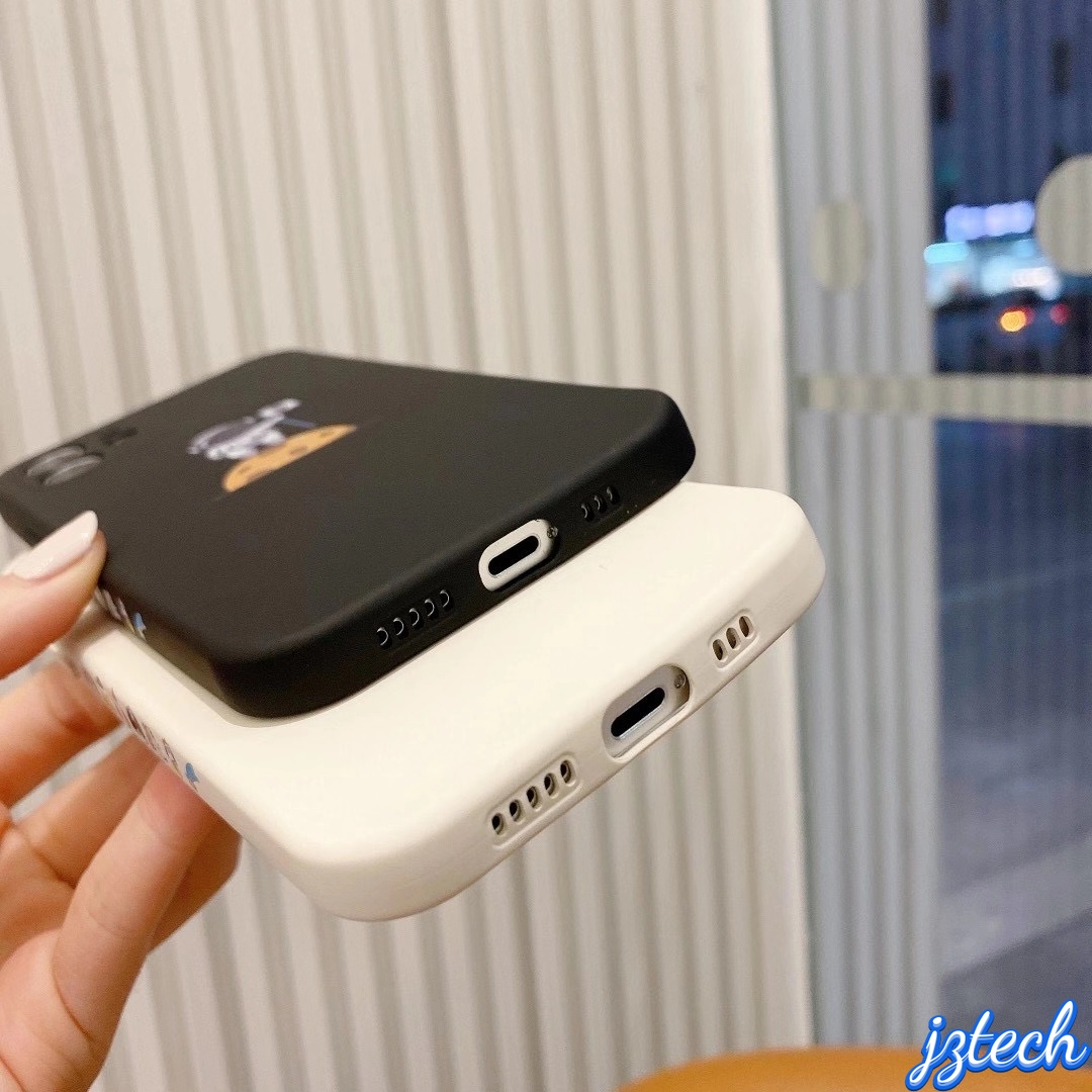 IPhone 12 11 Pro Max X Xs Max XR 8 7 Plus 12 Mini Fashion Space Astronaut Phone Case Cartoon Straight Edge Pattern Phone Case | BigBuy360 - bigbuy360.vn
