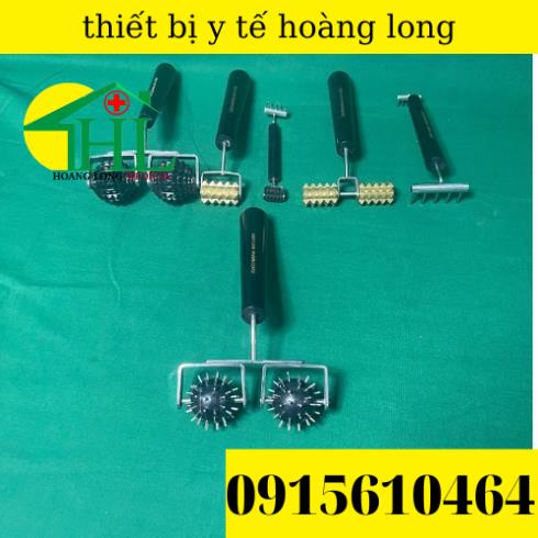 Lăn Cầu Đinh Đôi Lớn Cán Dài-Dụng cụ diện chẩn