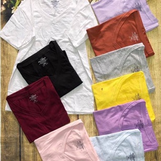 Combo áo thun giấy cổ tim