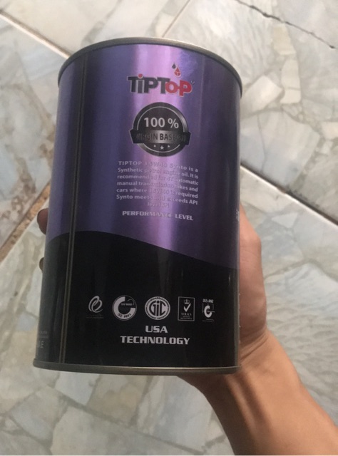 Nhớt nhập khẩu TiPToP dành cho xe VARIO VISON AB các dòng xe tay ga 800ml