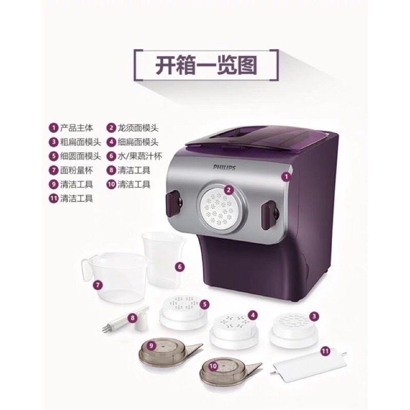 Máy Làm Mỳ Tự Động Philip HR 2356/HR2355