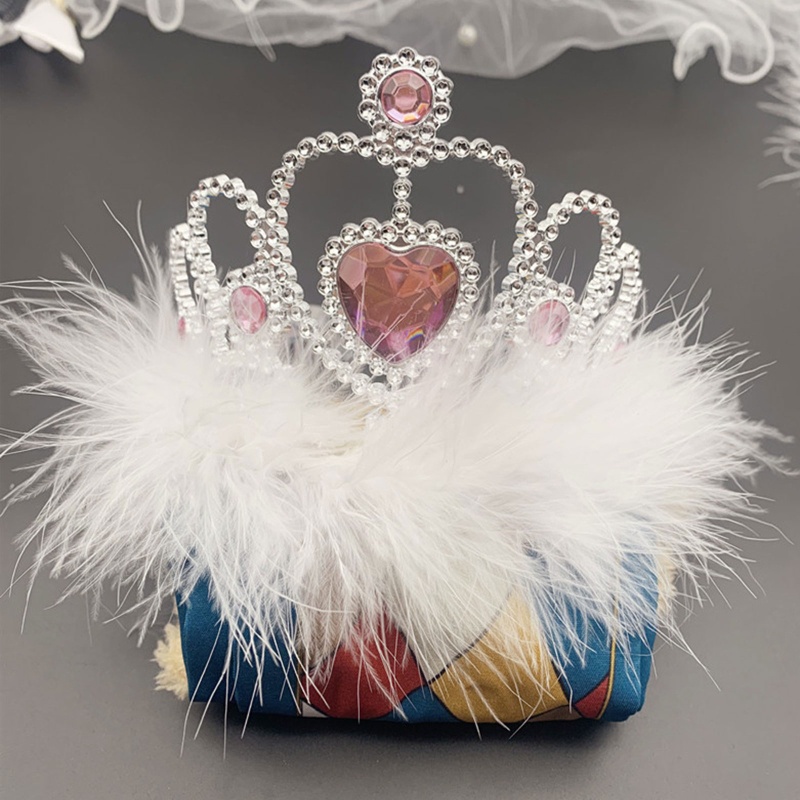 Vương Miện Công Chúa Đính Lông Vũ