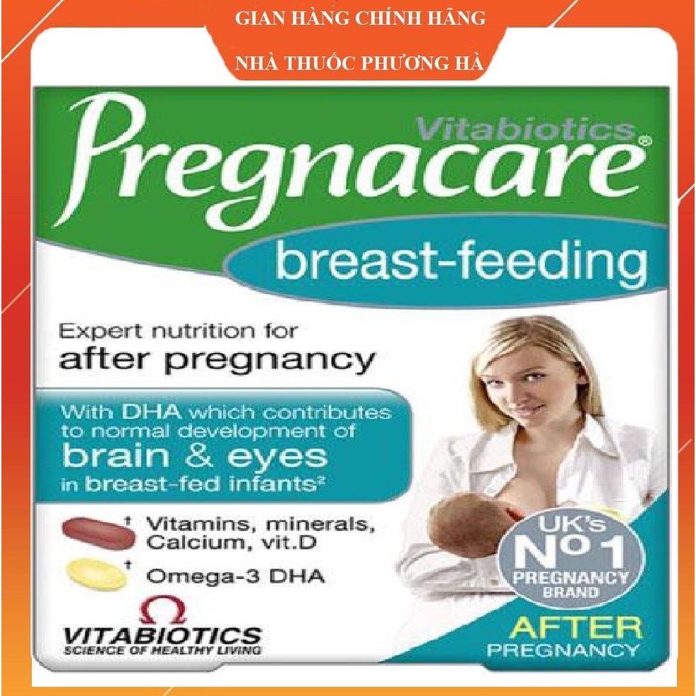 Vitamin tổng hợp Pregnacare Breastfeeding 84 viên (Anh). Giúp lợi sữa ,tăng đề kháng cho phụ nữ cho con bú