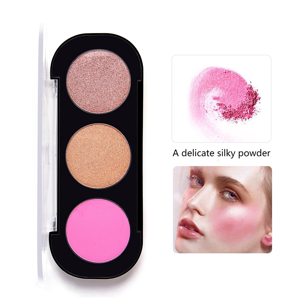 Bảng phấn má hồng 3 màu xinh xắn tiện dụng | BigBuy360 - bigbuy360.vn