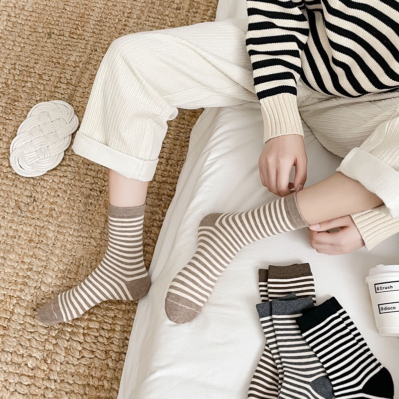 Vớ Thời Trang Thu Đông Phong Cách Nhật Bản Dễ Thương Cho Nữ