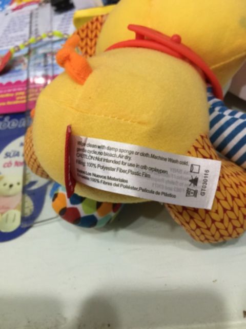 Thú bông kèm gặm nướu SKIDS SKK baby