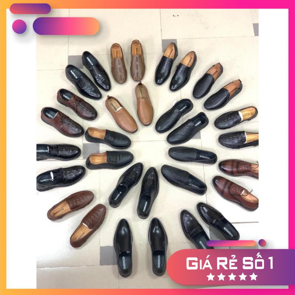 [Sale 3/3] [XẢ KHO ĐỒNG GIÁ 499K] GIÀY NAM DA BÒ THẬT ISHOESVN GIÁ 499k Sale 11 -op1 " <