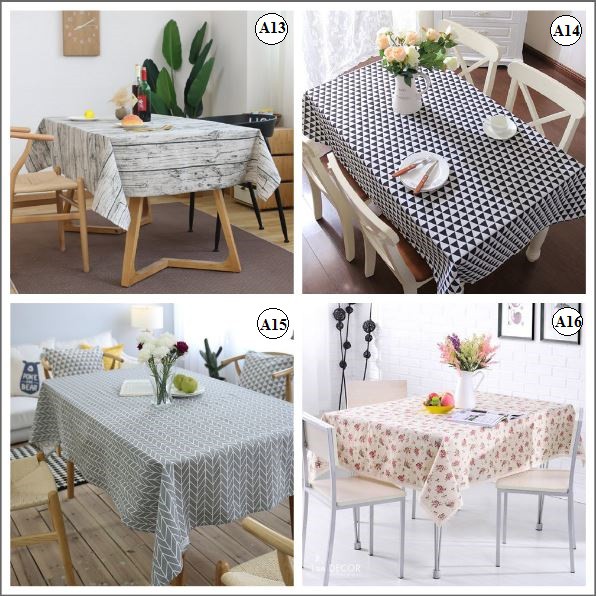 Landecor - Những mẫu khăn trải bàn Linen họa tiết đẹp, độc đáo cho bạn lựa chọn