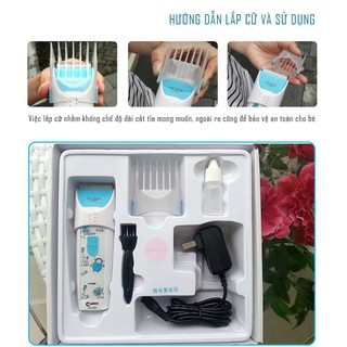 Tông đơ cắt tóc trẻ con Codos CHC 830 màu xanh