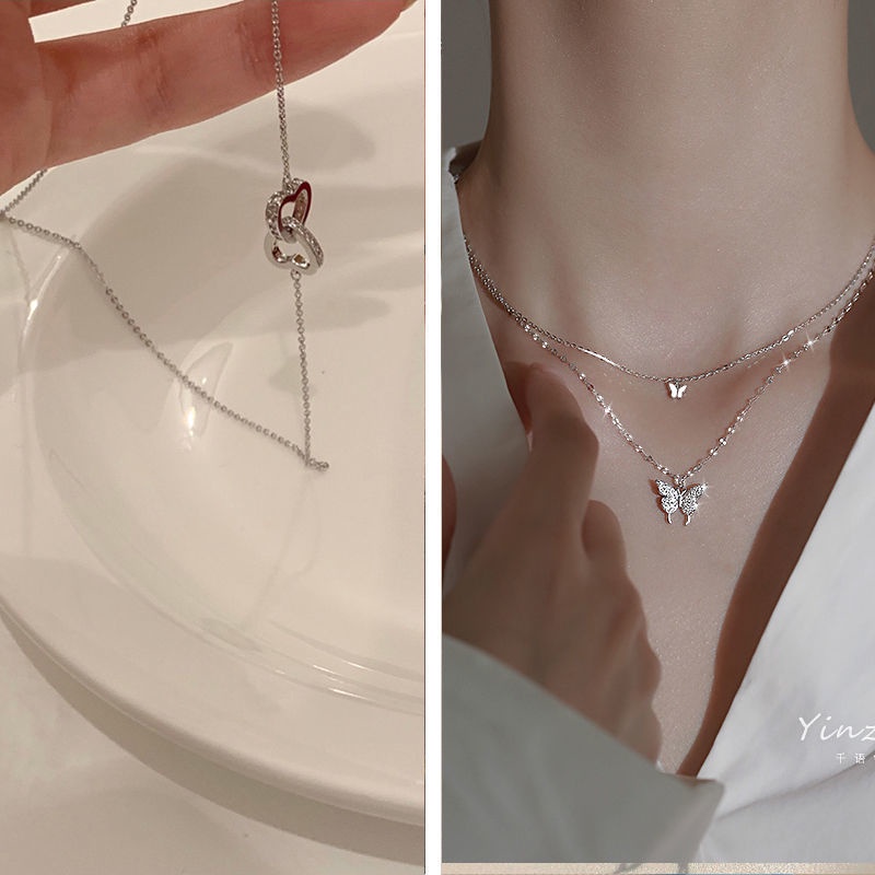 Vòng cổ Mặt Nơ Đính Ngọc Trai Sang Trọng