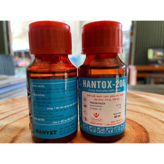 [SIÊU RẺ] Hantox 200 Thuốc diệt ve, bọ chét, muỗi, kiến, mạt gà. .