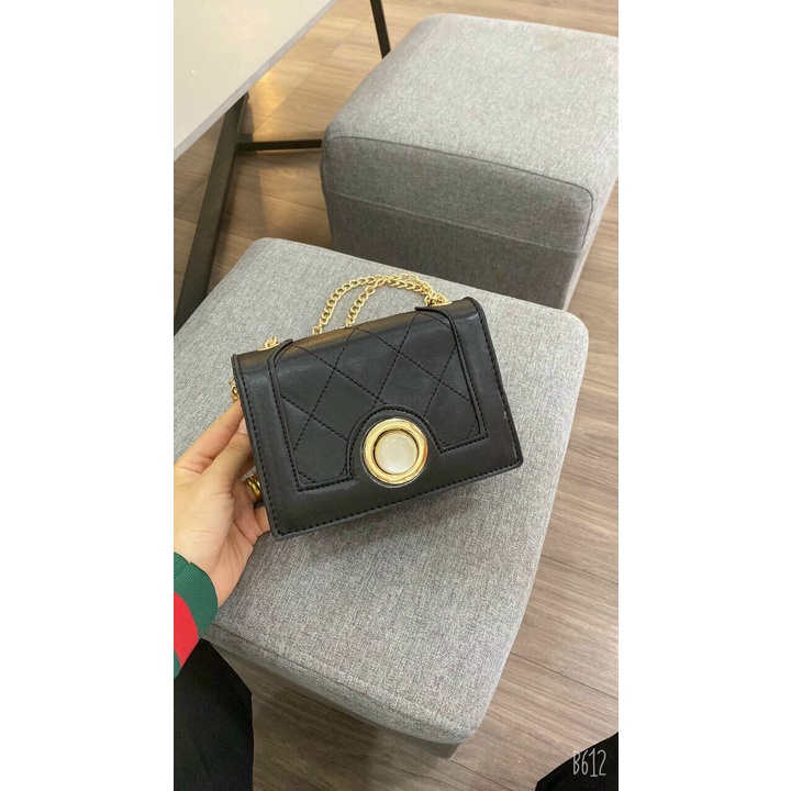 Túi Khóa Tròn, TúiXách Vuông Pedro