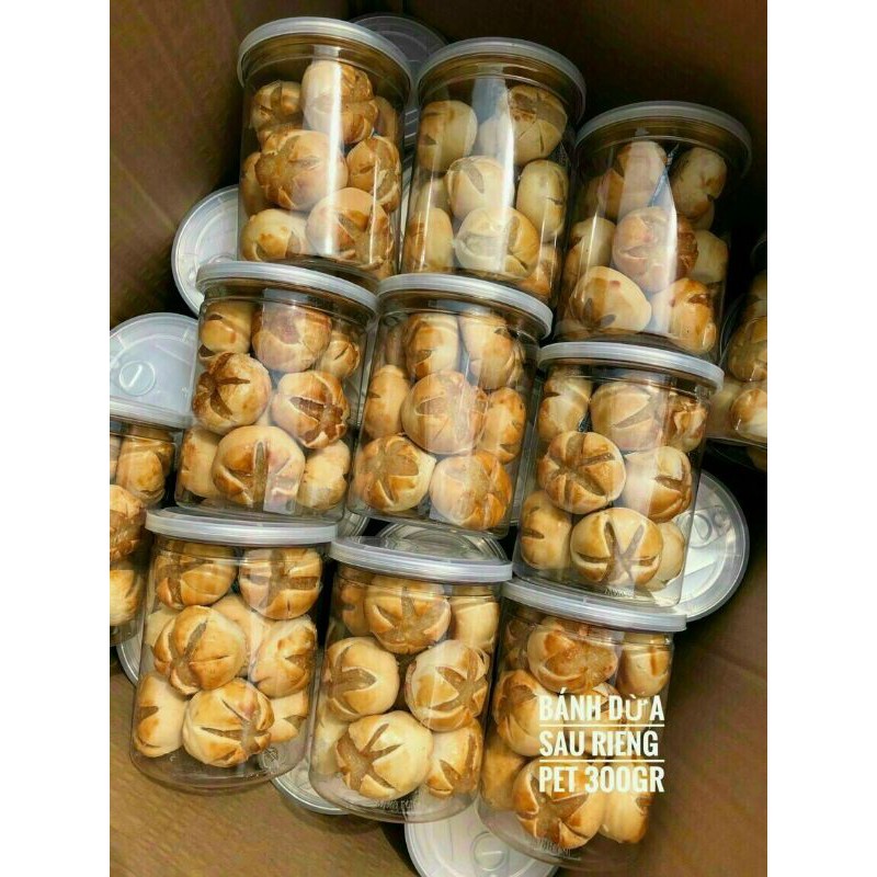 Bánh dừa sầu riêng đồng tiền 300g