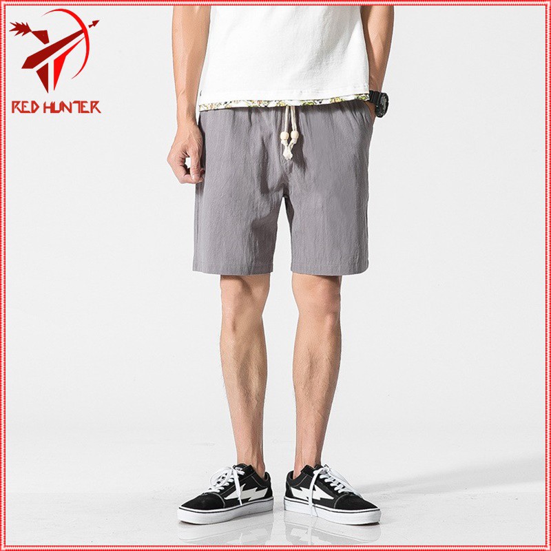 Quần short đũi nam cao cấp có khuy khóa, quần đũi ngố nam ống rộng RD | BigBuy360 - bigbuy360.vn