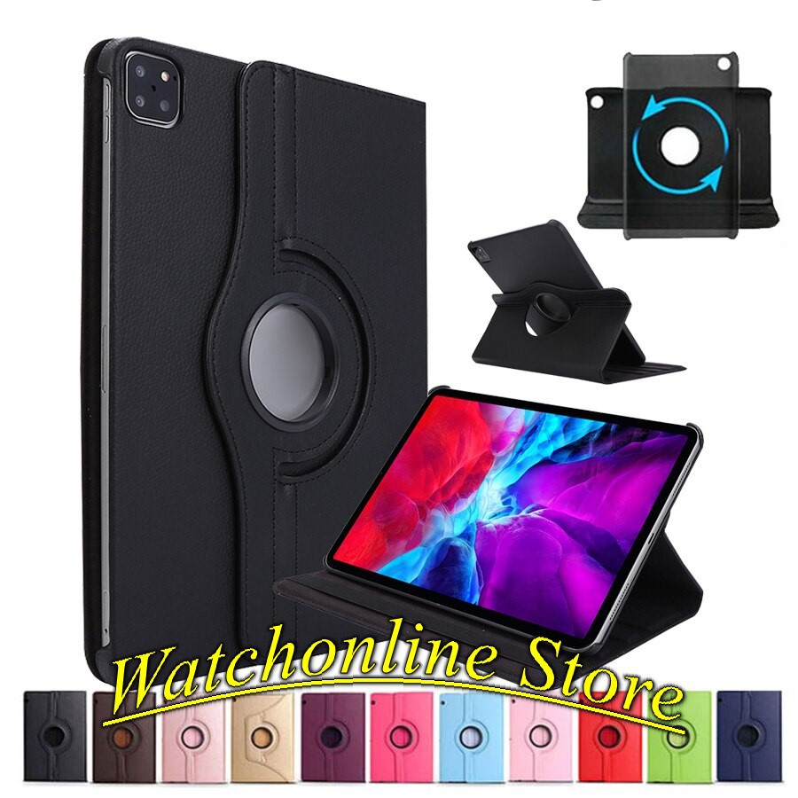 Bao da nắp gập xoay được 360 độ cho Ipad pro12.9 inch 2015 2017 2018 2020