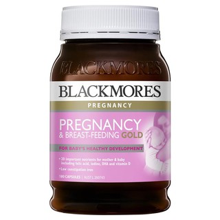 Viên uống bổ sung cho mẹ bầu Blackmores Pregnancy & Breast Feeding Gold lọ 60 viên