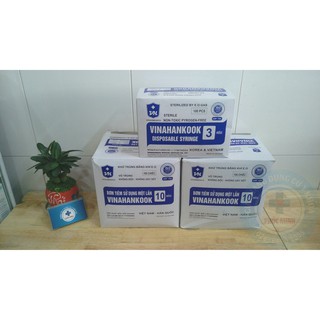 Bơm Tiêm Sử Dụng Một Lần Vinahankook (1ml/cc - 50ml/cc)