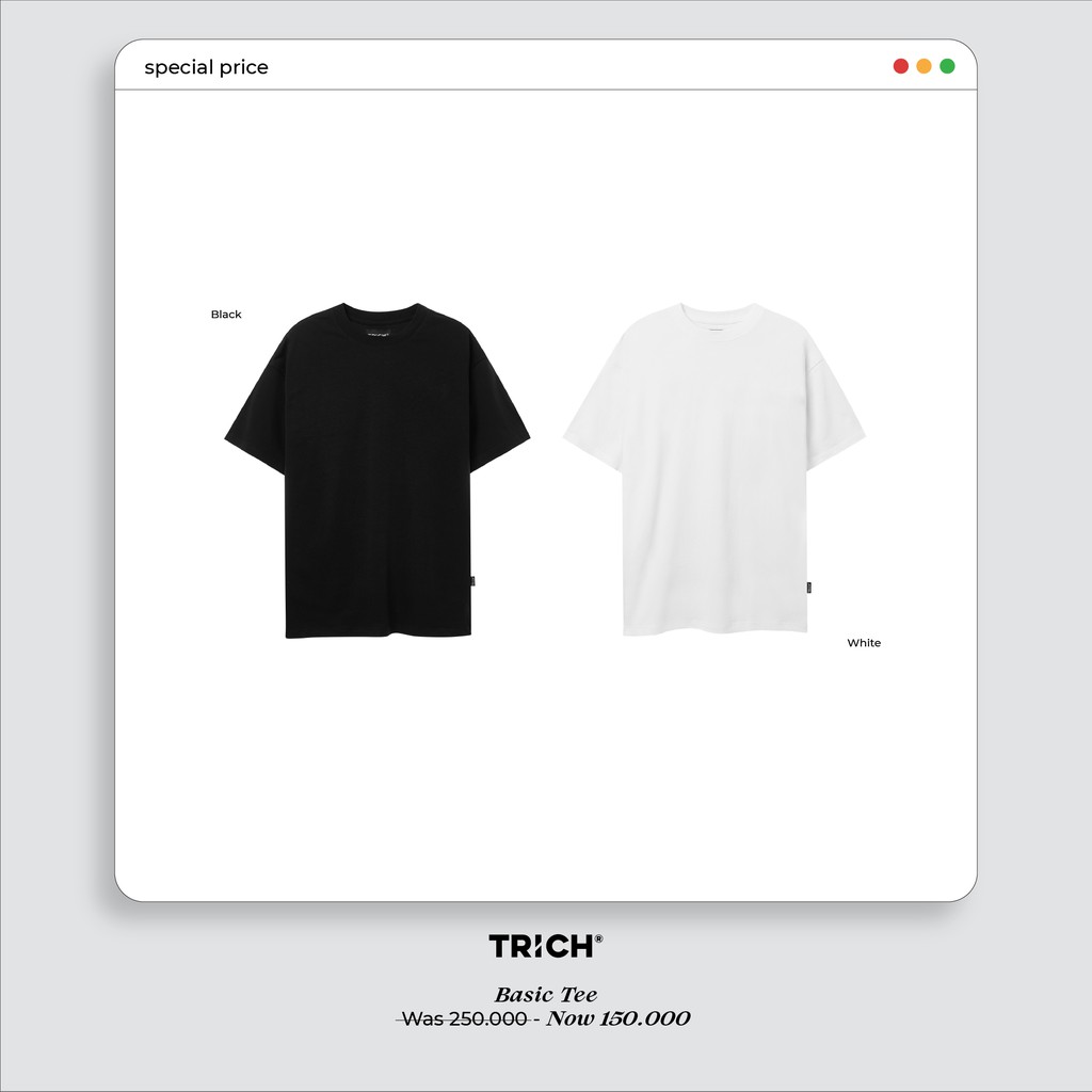 BASIC TEE ( Áo thun trơn)