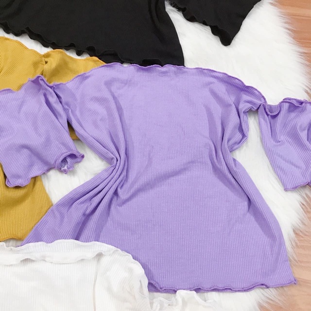 Áo trễ vai tăm siêu xinh