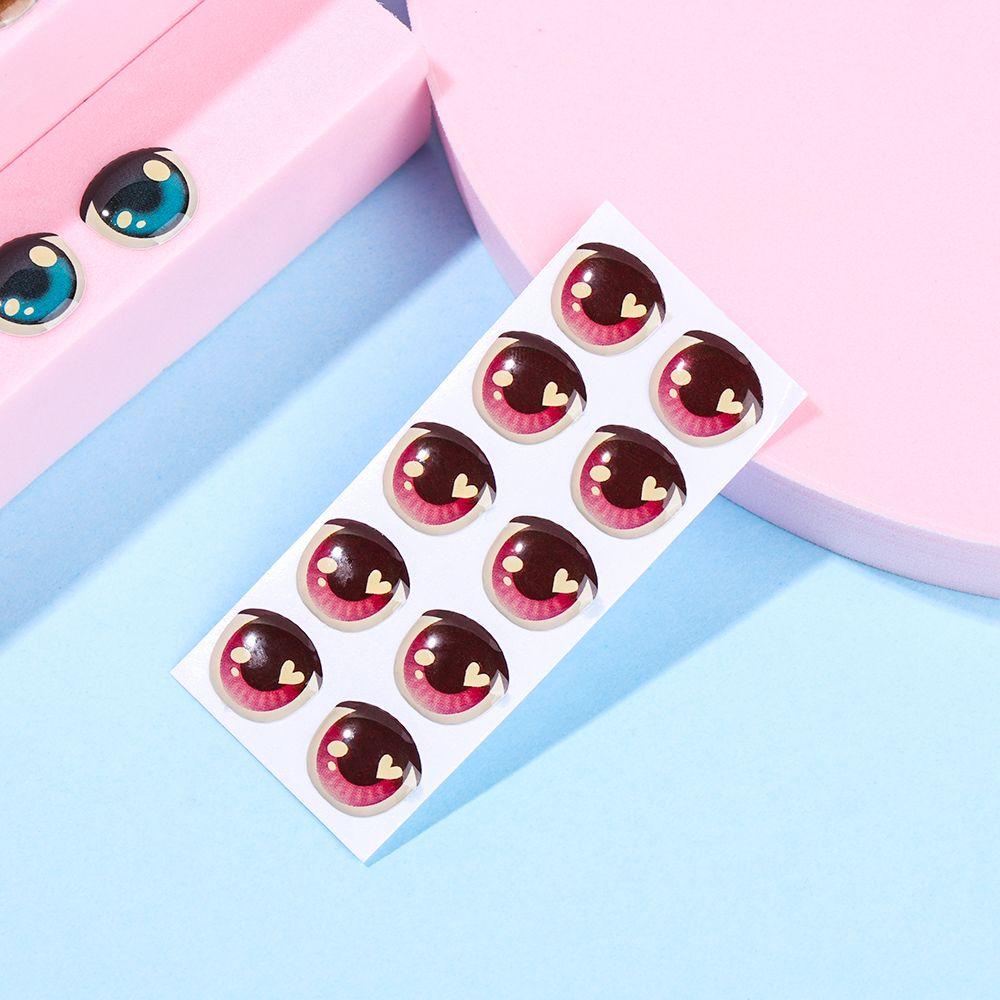 Bộ 10 Cặp Miếng Dán Kính Đa Phong Cách Hoạt Hình SUSANS|Đề Can Dán Trang Trí Mặt Đàn Organ