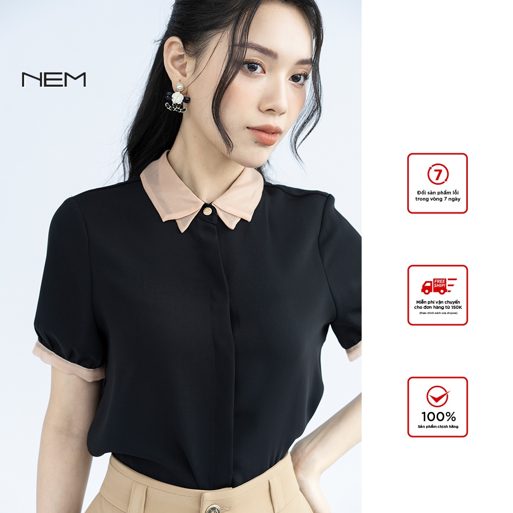 Sơ mi nữ thiết kế NEM Fashion 02102 giá tốt