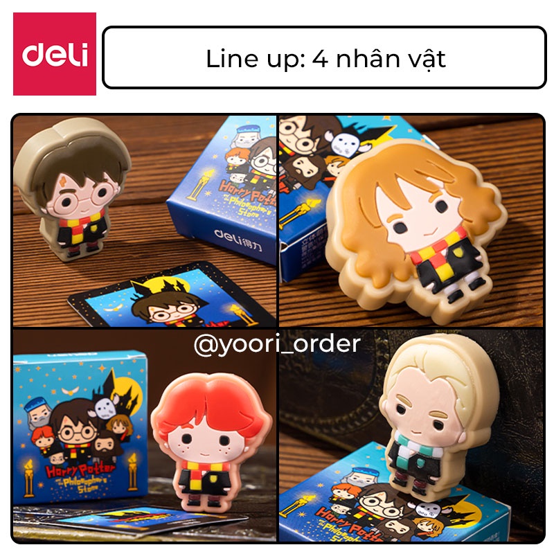 Blindbox - Tẩy Harry Potter, 4 nhân vật