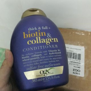 Dầu xả BIOTIN COLLAGEN (UK) 385ML