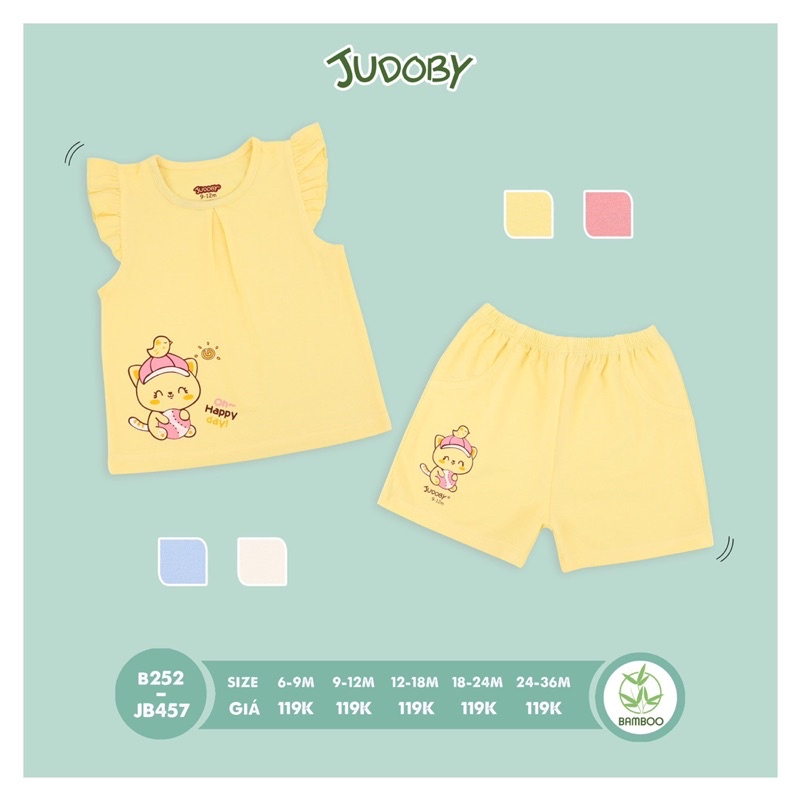 Bộ ba lỗ - sát nách Judoby - Dokma  JB457