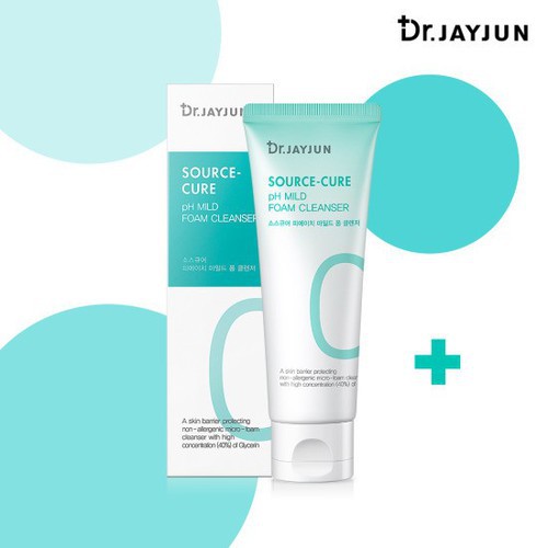 Sữa Rửa Mặt Tạo Bọt Dr Jayjun Source-Cure pH Mild Foam Cleanser 80ml