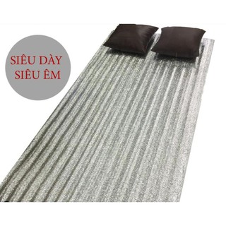 [KHÔNG VIỀN LOẠI 1]Chiếu bạc ngủ văn phòng gấp gọn dày 3,5mm 2m x 1m