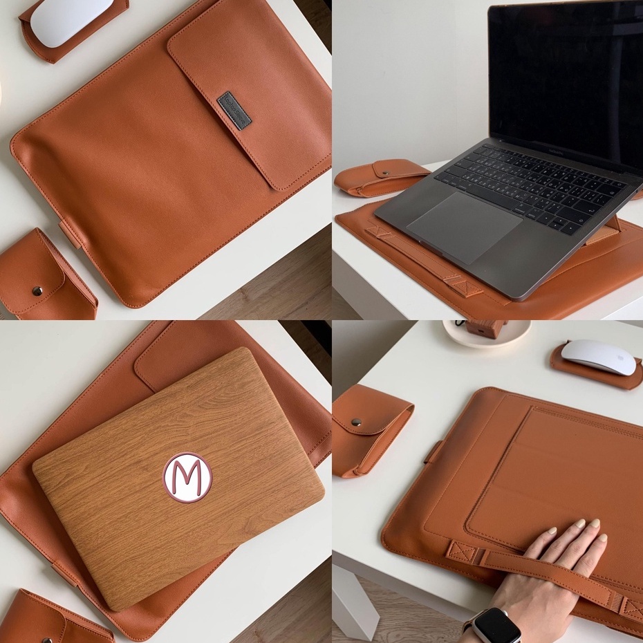 Bao Da Pu Cho compatible for  Macbook Air Pro 11 12 Retina 13 15 16 A2141 A1466 Cho Macbook Air 13.3 Case 2020 A2179 Laptop bag Notebook