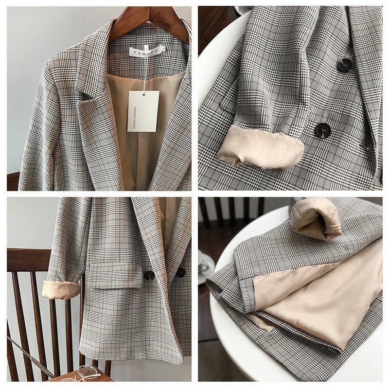 [CÓ SẴN] ÁO KHOÁC VEST NỮ ÁO BLAZER NỮ (kèm ảnh shop tự chụp) | BigBuy360 - bigbuy360.vn