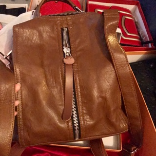 Balo da hàng cao cấp sale màu da bò. Hàng da thật ạh