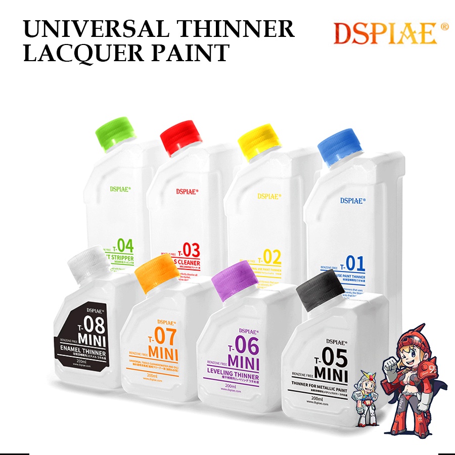 SƠN Airbrush THINNER [DSPIAE] ĐA NĂNG CHO LACQUER