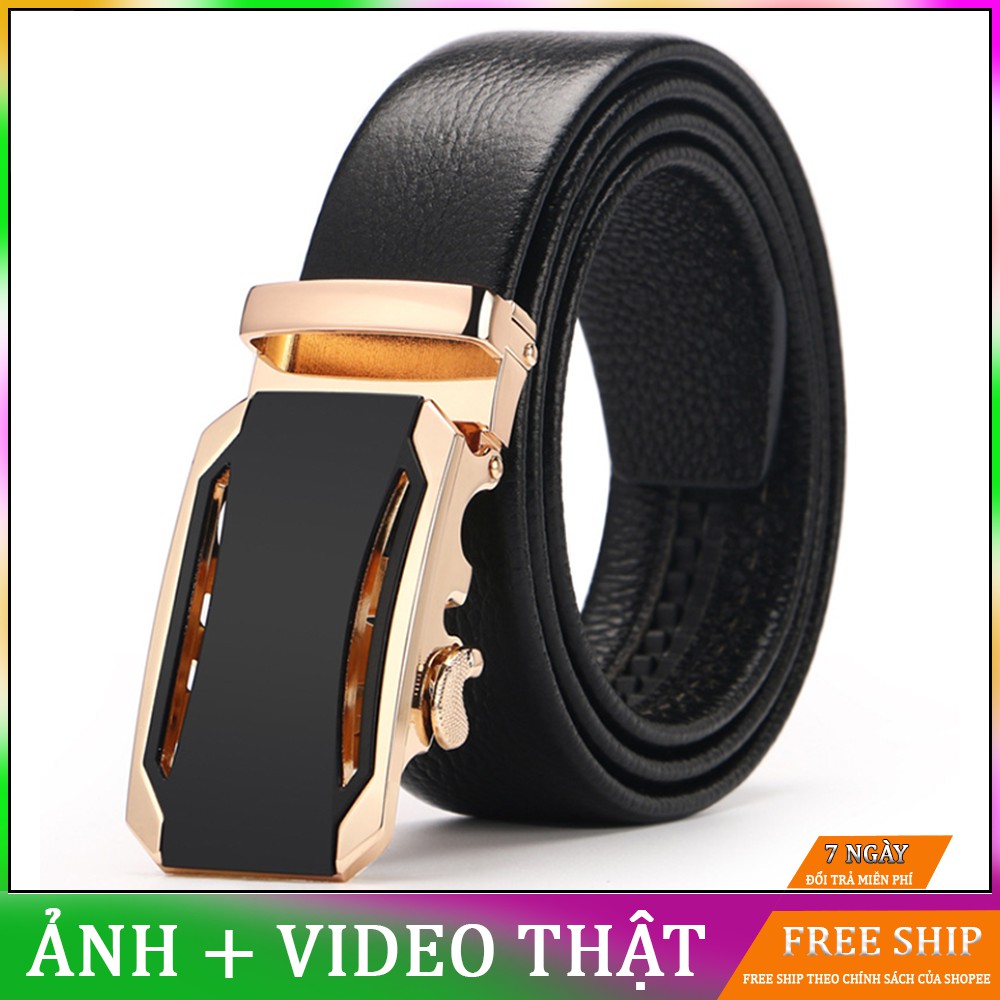 Dây Nịt - Thắt Lưng Nam Da Khóa Tự Động Giới Hạn