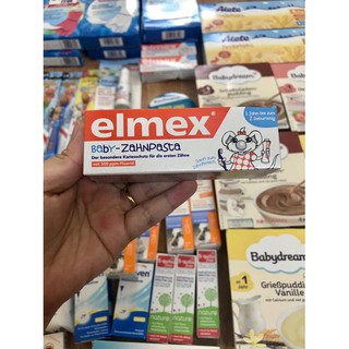 Kem đánh răng Đức Elmex Baby zahnpasta cho bé 0 - 2 tuổi 20ml
