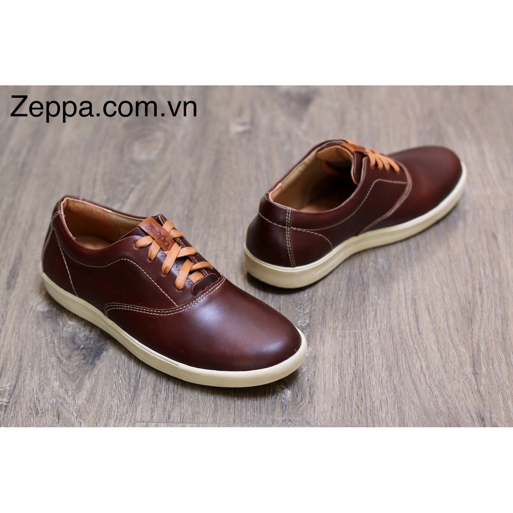 ZEPPA - Gian Hàng Chính Hãng - Giày da bò nam - Màu nâu (Size: 39-44) A9