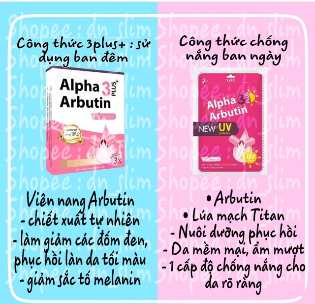 Bột Kích Trắng Alpha Arbutin (Ban Đêm) Thái Lan